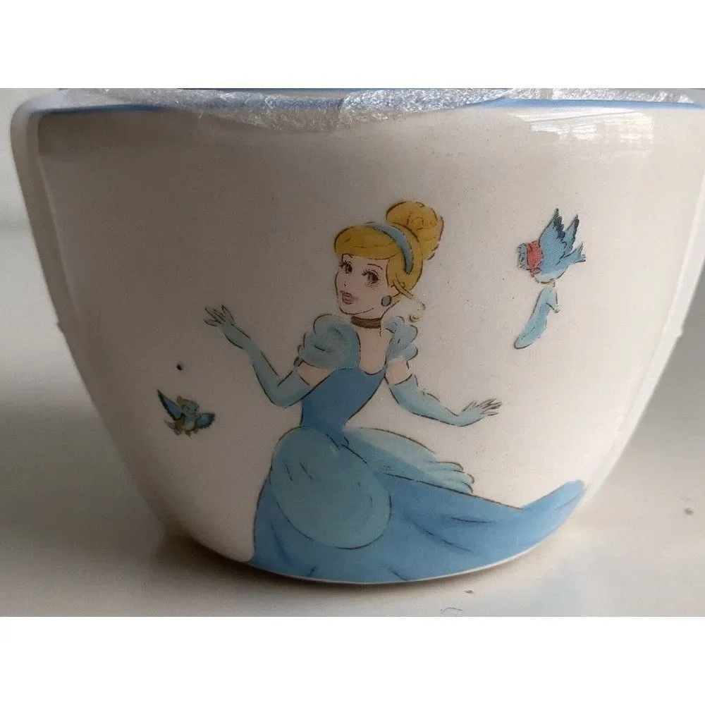 RAE DUNN Disney Princess Cinderella Measuring‎ Cups Glass Slipper Carriage Clock
